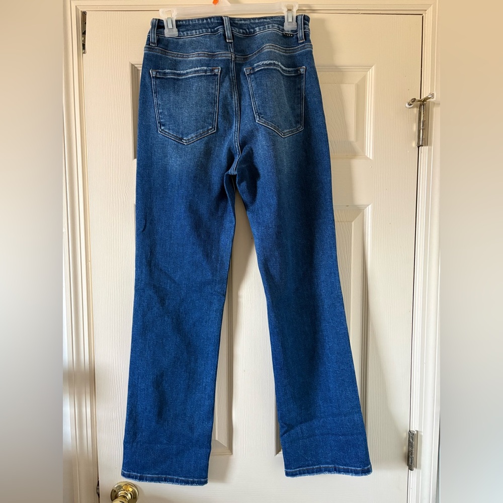 Risen Jeans High Rise Ankle Straight Cuffed - Picture 3 of 8
